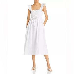 FRENCH CONNECTION Isla Organic Cotton Midi Dress